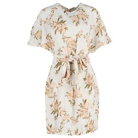 Robe Mini Imprimée Ganni St. Pierre en Viscose Multicolore Multicolore