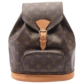 Louis Vuitton-Louis Vuitton Monogram Montsouris Backpack M51136-Brown