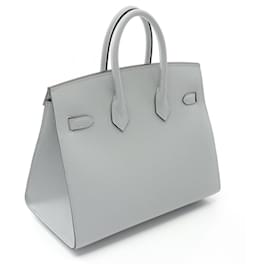 Hermès-Sac à main Hermès Veau Epsom Birkin 25 KCT917NN-Bleu