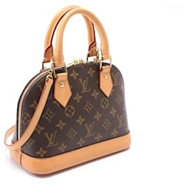 Louis Vuitton-Louis Vuitton Monogram Alma BB Handbag M53152-Brown