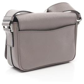 Prada-Prada Saffiano Shoulder Bag 2VD065-Grey