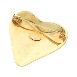 Chanel-Chanel Gold Brooch-Golden