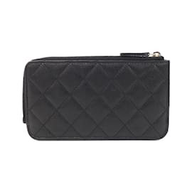Chanel-Chanel Timeless Classic Line AP2536 Phone Case-Black
