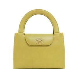 Chanel-Chanel Green Grained Calfskin Handbag-Green