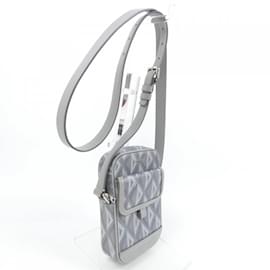 Christian Dior-Christian Dior Gray Handbag-Brown