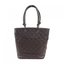 Chanel-Chanel Cambon Line 25167 Handbag-Brown