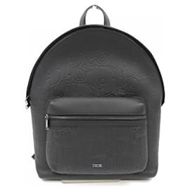 Christian Dior-Christian Dior Black Backpack-Black