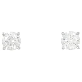 Tiffany & Co-Tiffany Solitaire Stud Earrings-Other