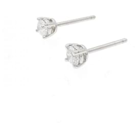 Tiffany & Co-Tiffany Solitaire Diamond Stud Earrings-Other