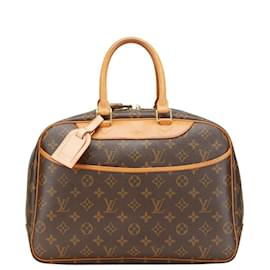 Louis Vuitton-Louis Vuitton Monogram Deauville Handbag-Brown,Monogram