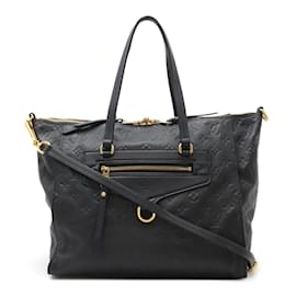 Louis Vuitton-Louis Vuitton Monogram Empreinte Lumineuse PM Tote Bag-Other,Navy blue