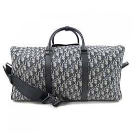Christian Dior-Christian Dior DIOR Handbag-Black,Beige,Navy blue