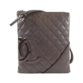 Chanel-Chanel Cambon Line 29793 Shoulder Bag-Brown