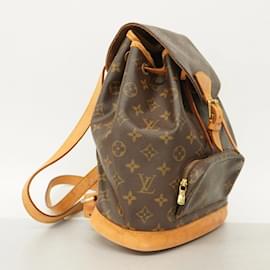 Louis Vuitton-Louis Vuitton Monogram Montsouris MM Backpack-Brown