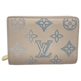 Louis Vuitton-Louis Vuitton Mahina Portefeuille Wallet-White,Blue