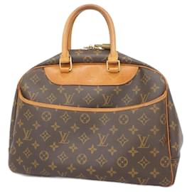 Louis Vuitton-Louis Vuitton Monogram Deauville Handbag-Brown