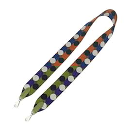 Hermès-Bandoulière en cuir Swift multicolore Hermes-Multicolore