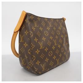 Louis Vuitton-Louis Vuitton Monogram Looping MM Shoulder Bag-Brown