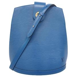 Louis Vuitton-Louis Vuitton Epi Cluny Shoulder Bag-Blue