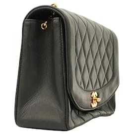 Chanel-Chanel Shoulder Bag Diana Chain in Black Lambskin-Black
