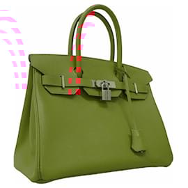 Hermès-Hermes Birkin 30 Handbag in Epsom Rose Jaipur-Pink