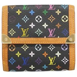 Louis Vuitton-Louis Vuitton Tri-fold Wallet in Noir-Black