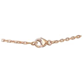 Hermès-Pendentif Mini Pop H en émail or rose noir Hermès-Noir,Rose,Doré,Autre