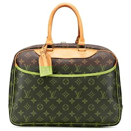 Louis Vuitton-Louis Vuitton Brown Monogram Deauville-Brown