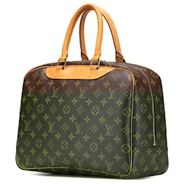 Louis Vuitton-Louis Vuitton Brown Monogram Deauville-Brown