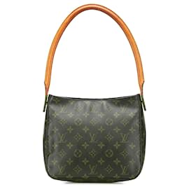 Louis Vuitton-Louis Vuitton Brown Monogram Looping MM-Brown