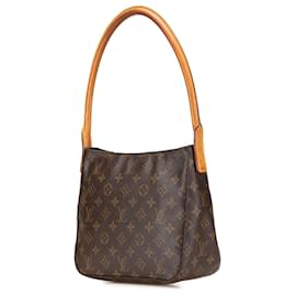 Louis Vuitton-Louis Vuitton Brown Monogram Looping MM-Brown