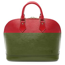 Louis Vuitton-Louis Vuitton Red Epi Alma PM-Red