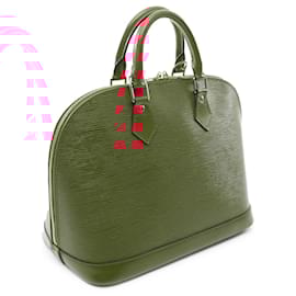 Louis Vuitton-Louis Vuitton Red Epi Alma PM-Red