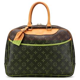 Louis Vuitton-Louis Vuitton Brown Monogram Deauville-Brown