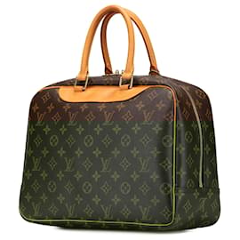 Louis Vuitton-Louis Vuitton Brown Monogram Deauville-Brown