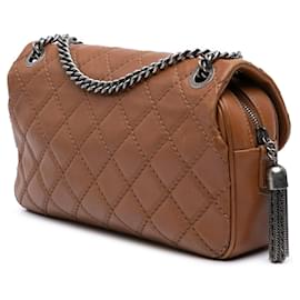 Chanel-Chanel Brown Paris Edinburgh Medium Calfskin Coco Sporran Flap-Brown