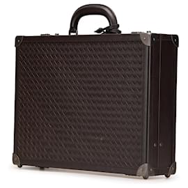 Bottega Veneta-Bottega Veneta Brown Nappa Intrecciato Attache Briefcase-Brown,Dark brown