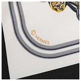 Hermès-Hermès Gold Mini Brides De Gala Giant Triangle Silk Scarf-Golden