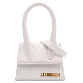 Jacquemus-Jacquemus White Leather Le Chiquito-White