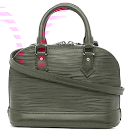 Louis Vuitton-Louis Vuitton Pink Epi Alma BB-Pink