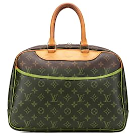 Louis Vuitton-Louis Vuitton Brown Monogram Deauville-Brown