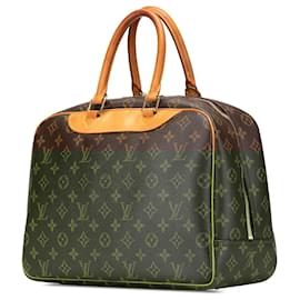 Louis Vuitton-Louis Vuitton Brown Monogram Deauville-Brown