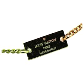 Louis Vuitton-Louis Vuitton Gold Gold Plated Monogram Charms Necklace-Golden