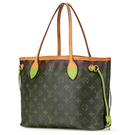 Louis Vuitton-Louis Vuitton Brown Monogram Neverfull PM-Brown