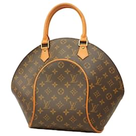 Louis Vuitton-Louis Vuitton Monogram Ellipse MM Handbag-Brown