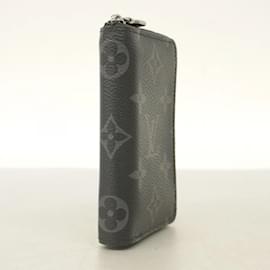 Louis Vuitton-Louis Vuitton Monogram Eclipse Coin Purse-Black