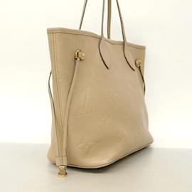 Louis Vuitton-Louis Vuitton Monogram Empreinte Neverfull MM Tote Bag-Grey