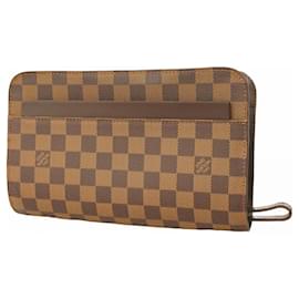 Louis Vuitton-Louis Vuitton Clutch Bag Damier Saint N51993 Ebene-Damier ebene