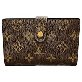 Louis Vuitton-Louis Vuitton Monogram Bi-fold Wallet-Brown,Monogram