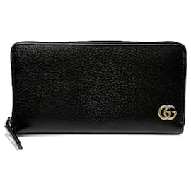 Gucci-Gucci GG Marmont Long Wallet-Black